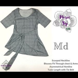 (Honey & Lace) Piphany Merci Tie Top